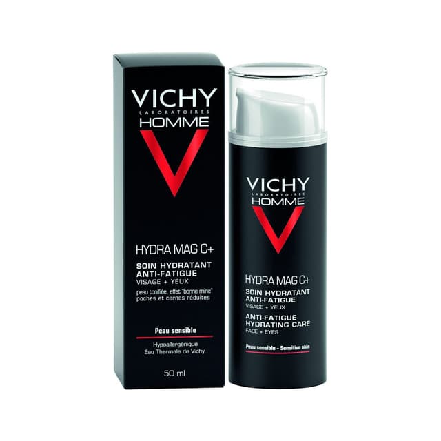 Vichy Homme Hydra Mag C Cuidado Facial y Ojos – 50 ml