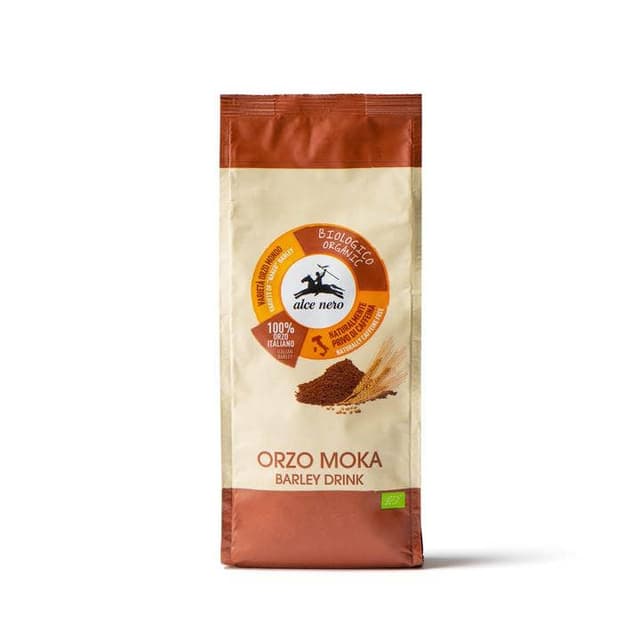 Alce Nero Bio Café de Cebada molido para cafetera moka – 250 g