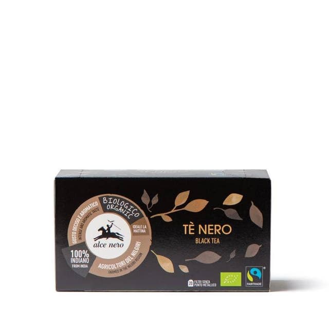 Té Negro Ecológico Comercio Justo – 20 sobres de filtro