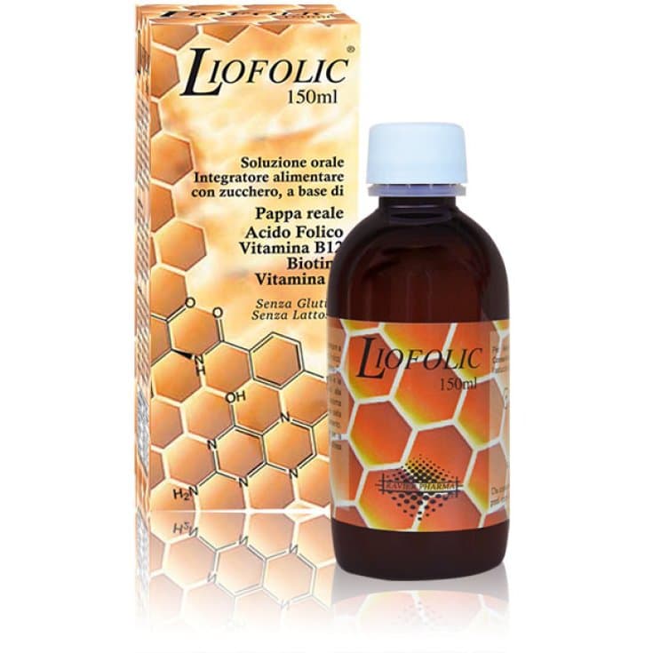 Liofolic Jarabe – 150 ml complemento alimenticio con ácido fólico