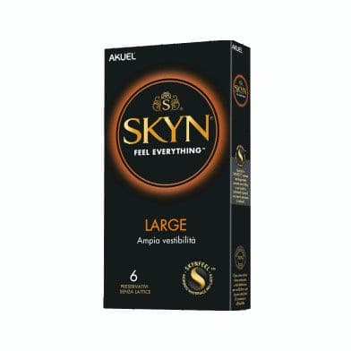 Akuel Skyn Large – 6 preservativos sin látex de poliisopreno