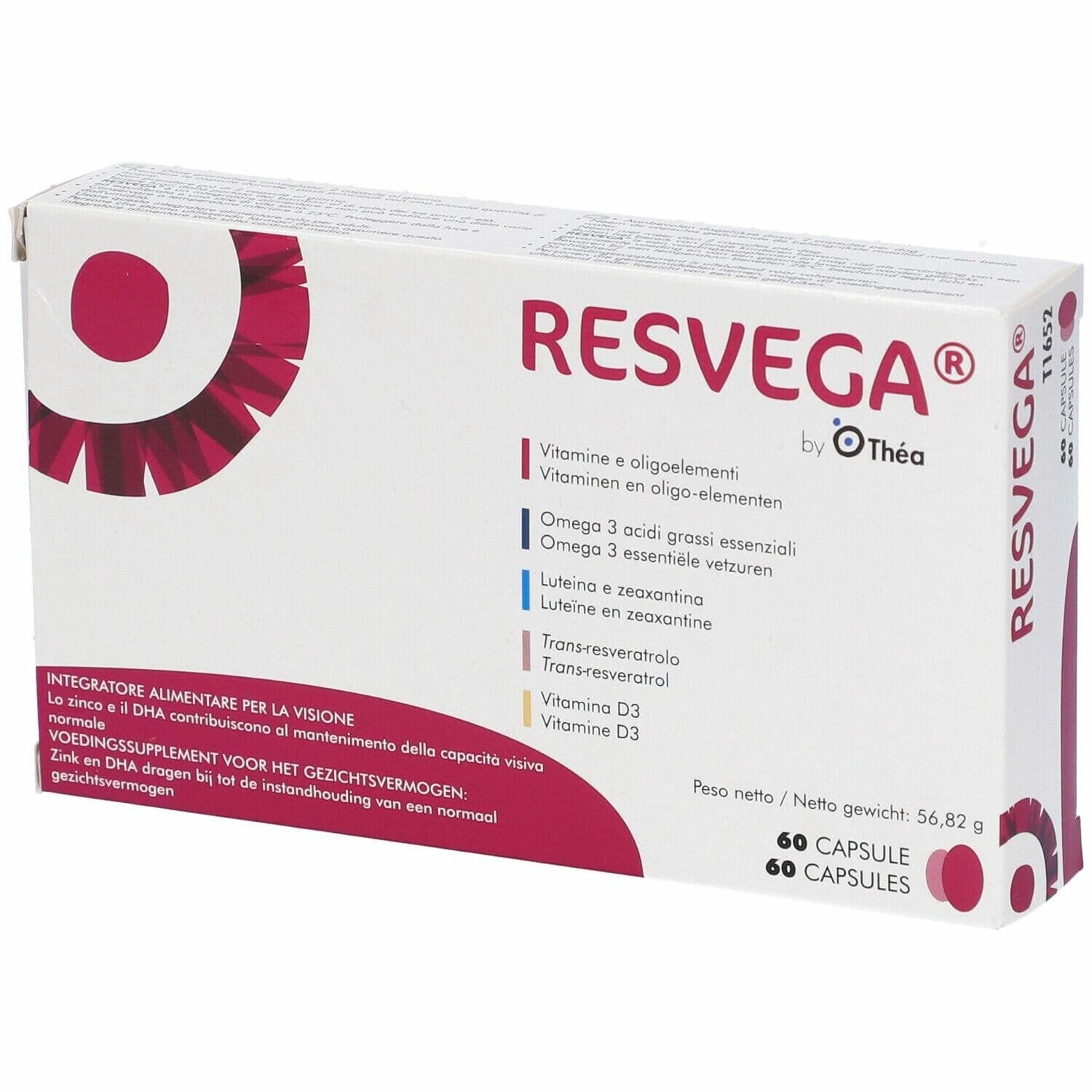 Omega-3 + Multivitaminas – 60 cápsulas | Resvega