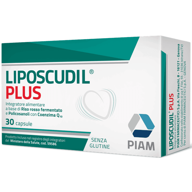 Berberina + Coenzima Q10 – 30 cápsulas | Liposcudil Plus