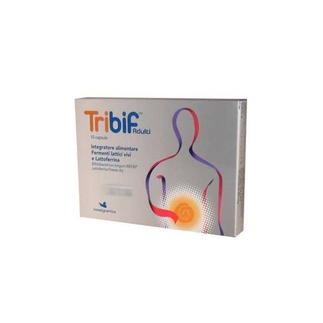 Tribif – Probióticos con bacterias del ácido láctico – 10 cápsulas