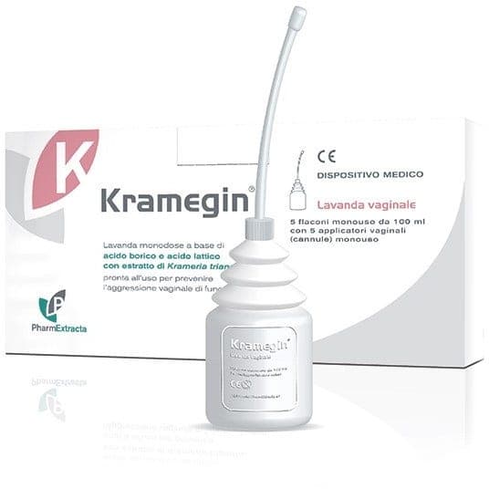 Kramegin Ducha Vaginal – 5 frascos de 100 ml