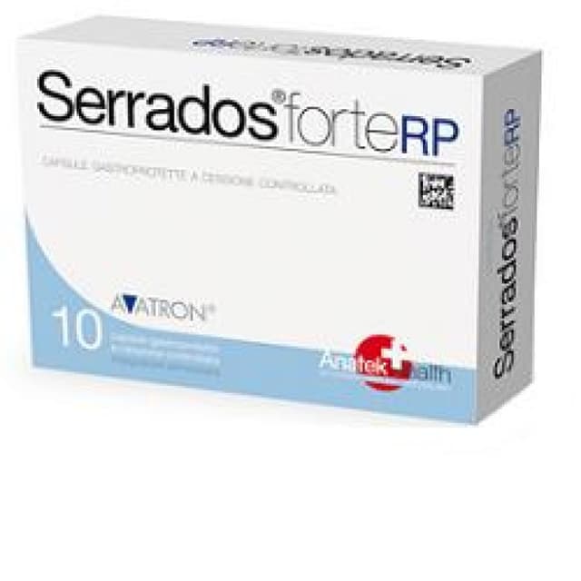 Serrados Forte RP – 10 cápsulas