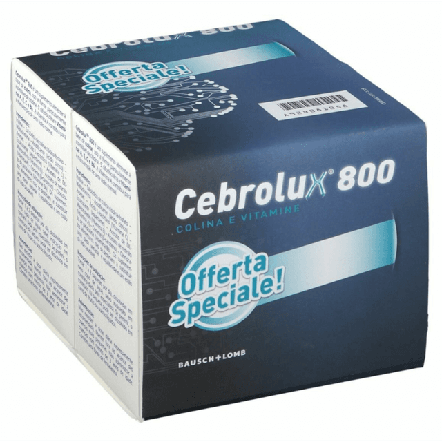 Cebrolux 800 – Colina + Multivitaminas, 60 sobres