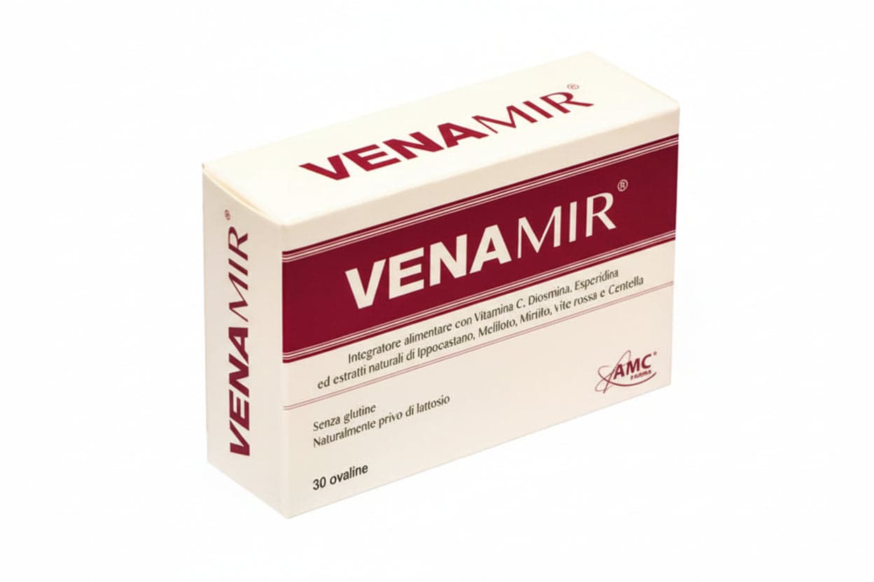Diosmina 300 mg + Castaño de Indias – 30 comprimidos ovalados | Venamir