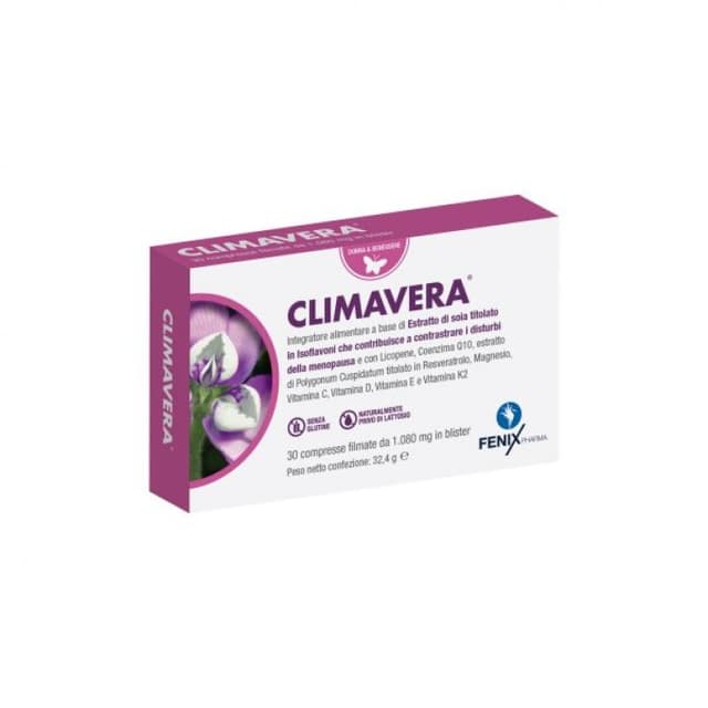 Isoflavonas de soja + Licopeno – 30 comprimidos | Climavera