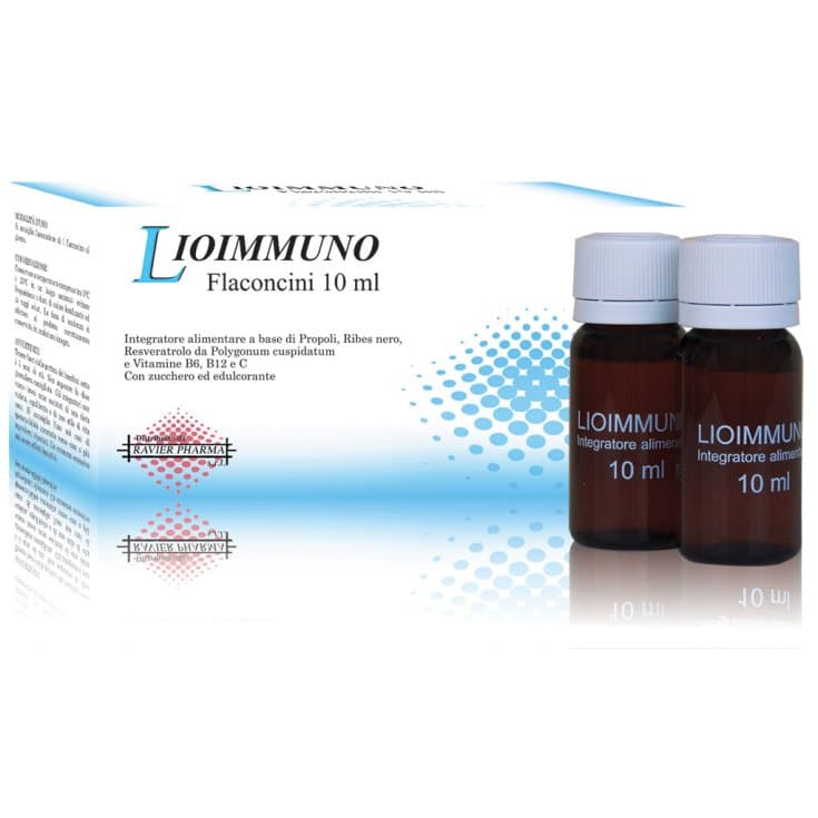 Vitamina C 80 mg + Própolis – 10 ampollas de 10 ml | Lioimmuno