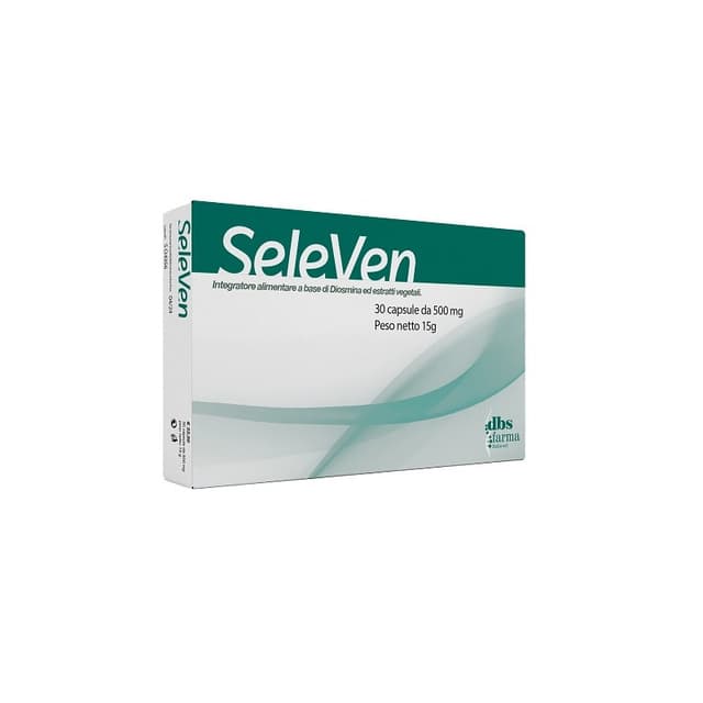 Diosmina 150 mg + Rusco (Ruscus) – 30 cápsulas | Seleven