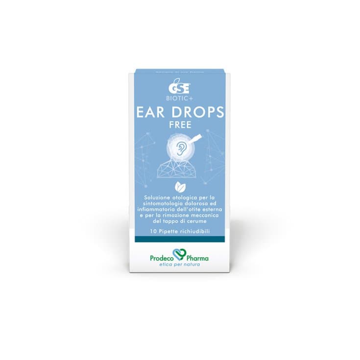 GSE Ear Drops Free – 10 pipetas de 0,3 ml