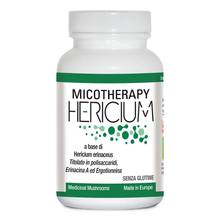 Micotherapy Hericium – 30 cápsulas de complemento alimenticio