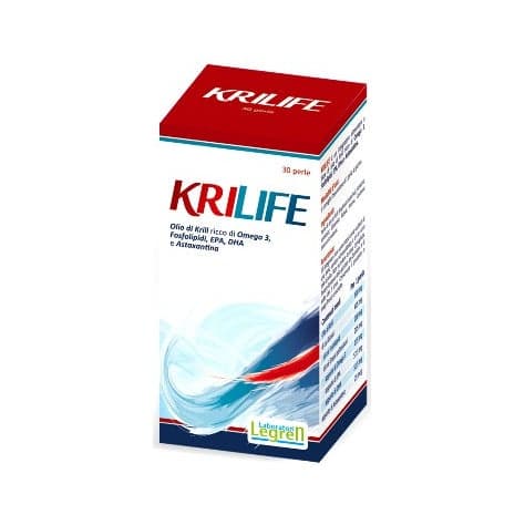 Omega-3 EPA y DHA + Astaxantina – 30 perlas | Legren Krilife
