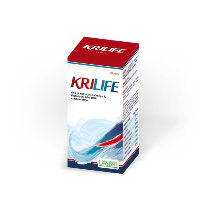 Omega-3 EPA y DHA + Astaxantina – 30 perlas | Legren Krilife
