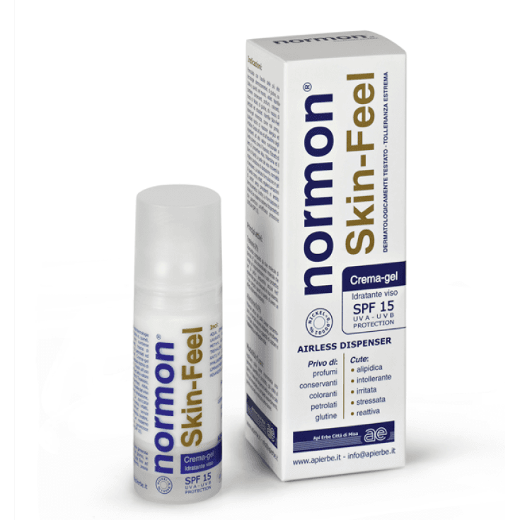 Normon Skin Feel Crema-gel – 50 ml, crema hidratante para piel seca