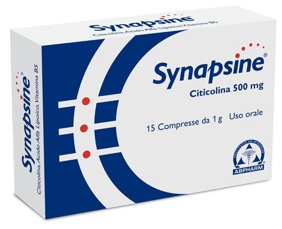 Synapsine Colina + Ácido Alfa-Lipoico – 15 comprimidos