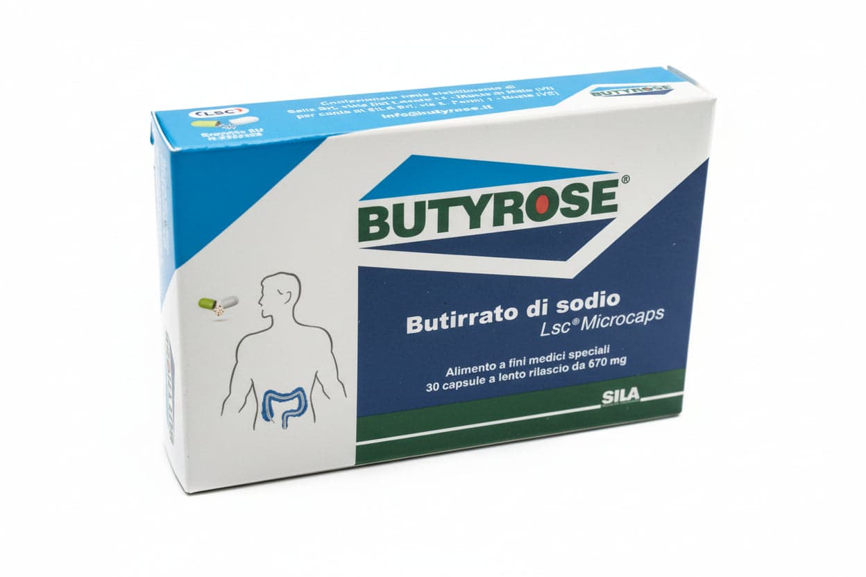 Butirato sódico – 30 cápsulas | Butyrose
