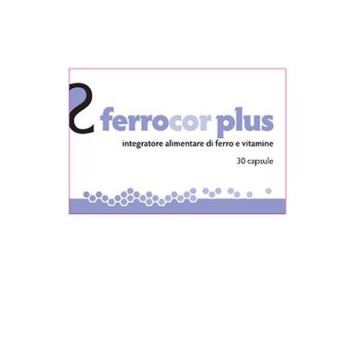 Hierro 30 mg – 30 cápsulas | Ferrocor Plus