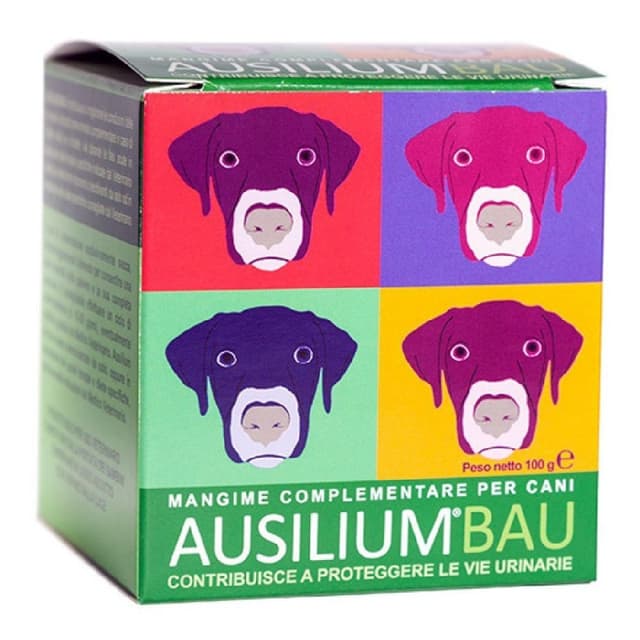 Ausilium Bau Polvo 100 g – Complemento alimenticio para perros