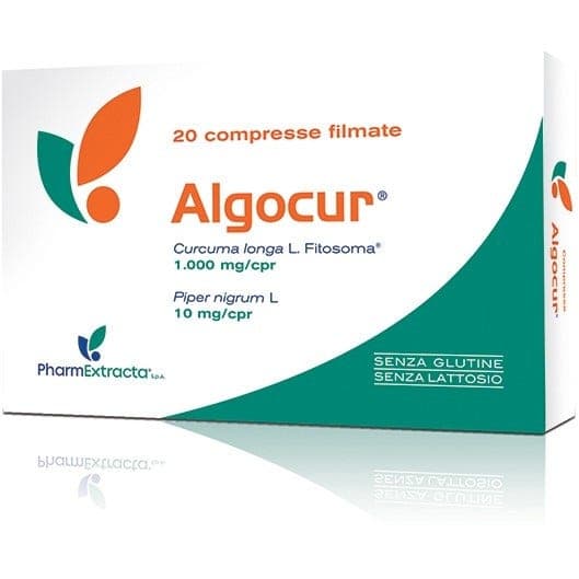 Cúrcuma + Piperina – 20 comprimidos recubiertos | Algocur