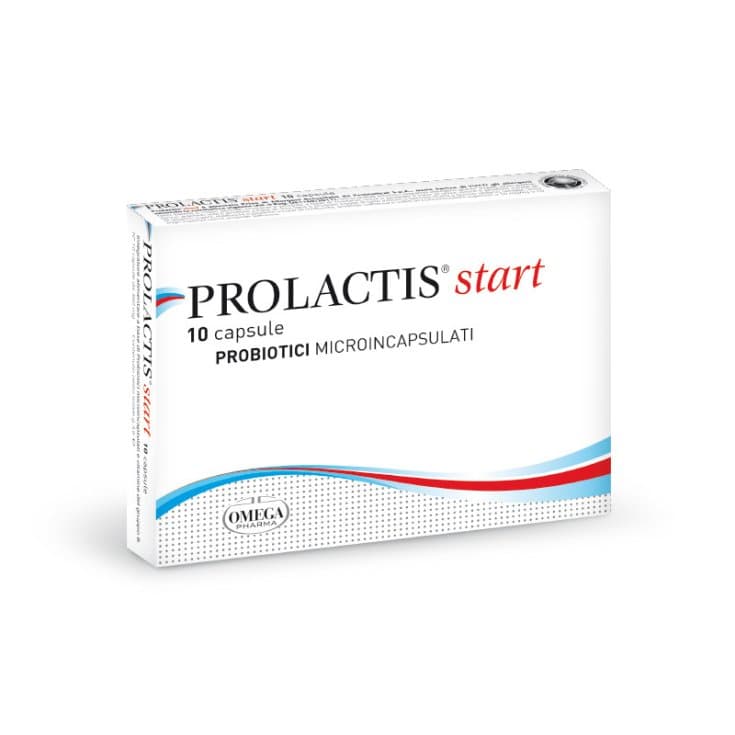 Probióticos con bacterias lácticas + Multivitaminas – 10 cápsulas | Prolactis Start