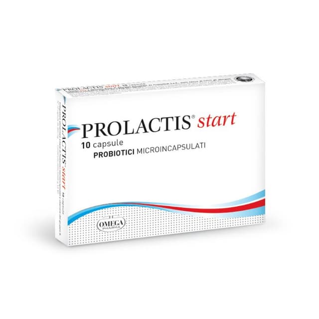 Probióticos con bacterias lácticas + Multivitaminas – 10 cápsulas | Prolactis Start