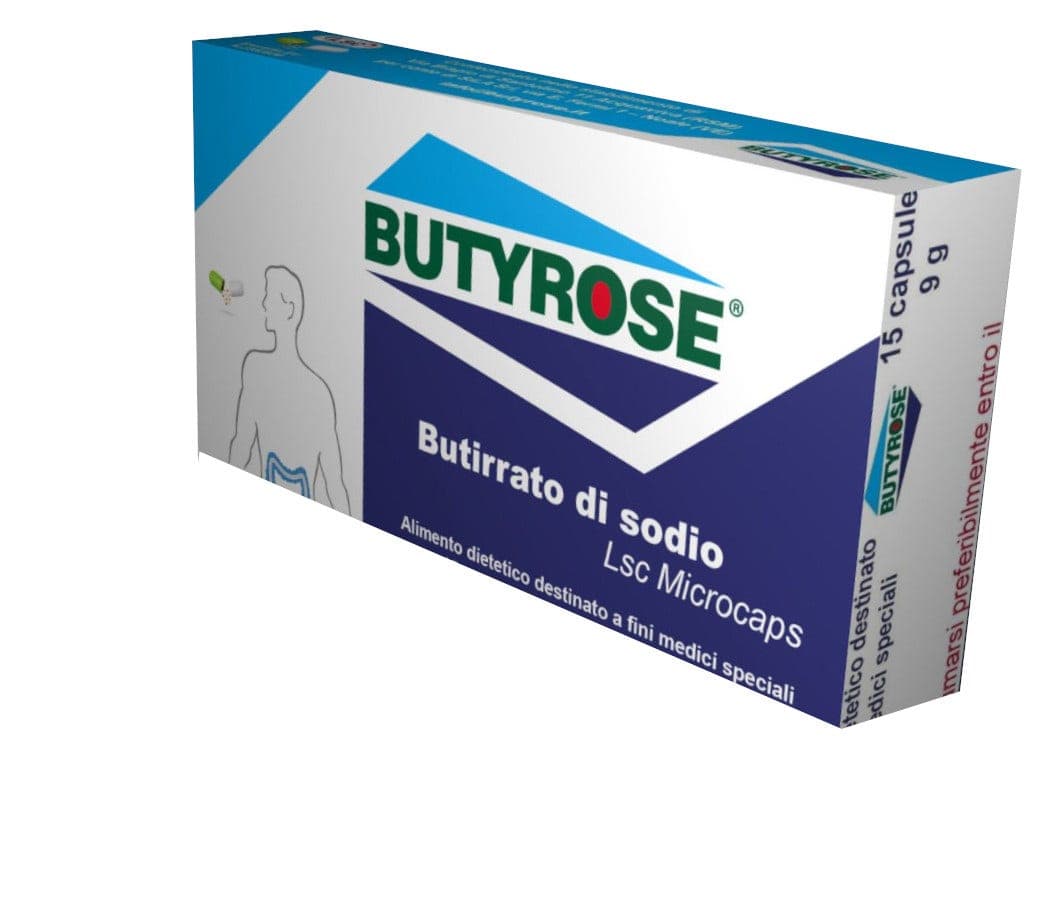 Butyrose – 15 cápsulas con ácido butírico microencapsulado