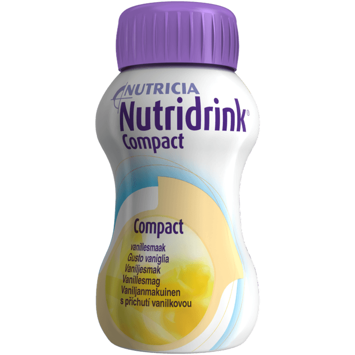 Nutridrink Vainilla – bebida nutricional hipercalórica, 4 x 200 ml