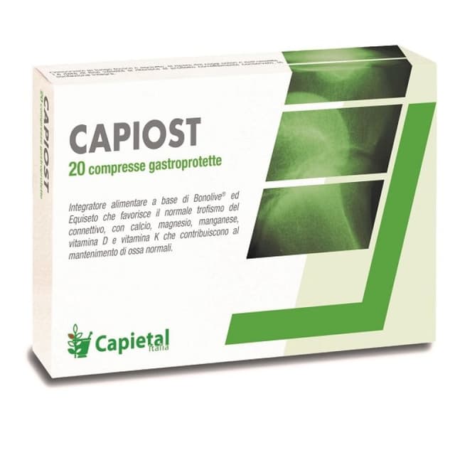 Capiost – Calcio + Magnesio – 20 comprimidos gastrorresistentes