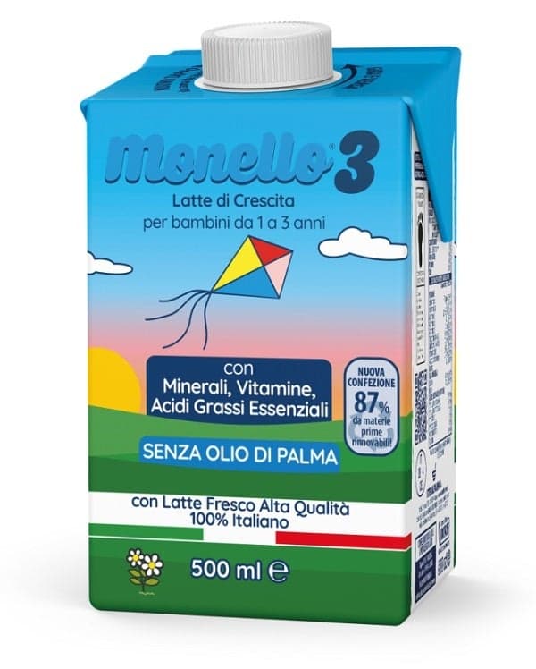 Monello 3 Solución para niños de 1–3 años, 500 ml