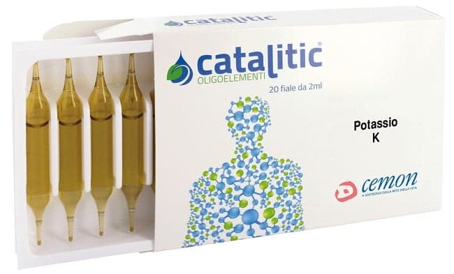 Catalitic Potassio K – 20 ampollas bebibles con potasio