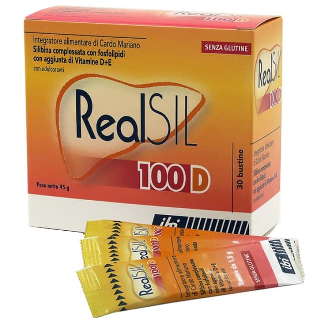 Cardo Mariano + Vitamina D – 30 sobres | Realsil 100 D