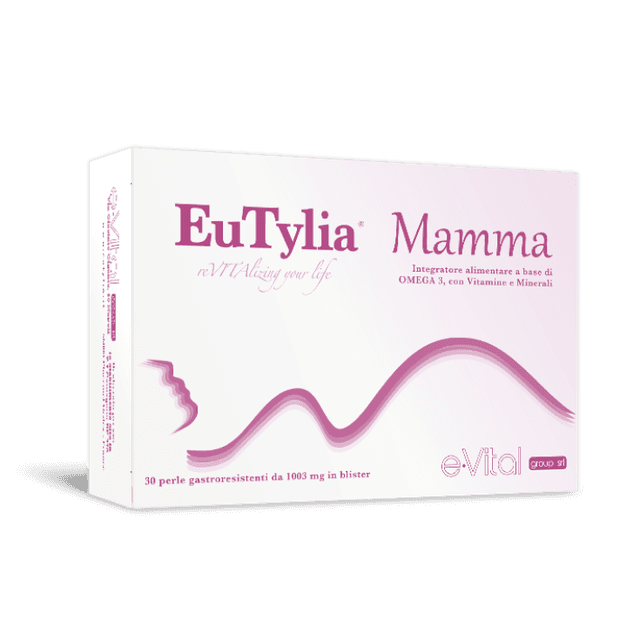 Eutylia Mamma Omega-3 + Ácido Fólico – 30 cápsulas blandas