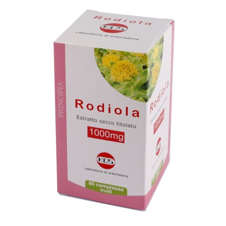 Rodiola – 60 comprimidos de 1000 mg KOS