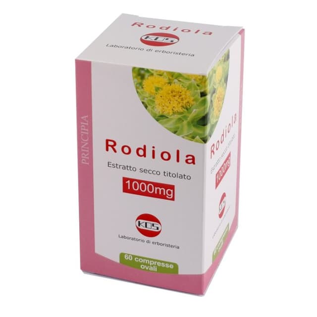 Rodiola – 60 comprimidos de 1000 mg KOS