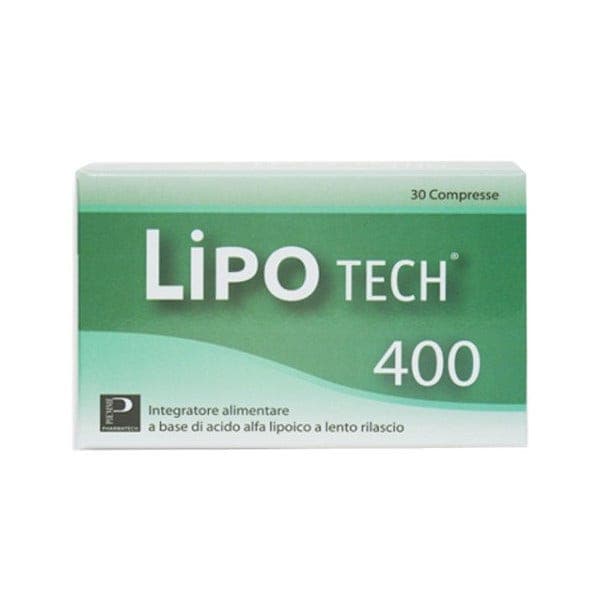 Ácido Alfalipoico 400 mg + Multivitaminas – 30 comprimidos | Lipotech 400