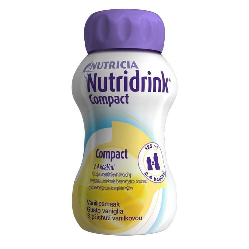 Nutridrink Compact Vainilla Bebida Nutritiva – 4 x 125 ml