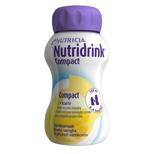 Nutridrink Compact Vainilla Bebida Nutritiva – 4 x 125 ml