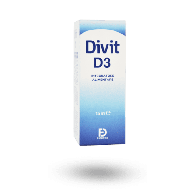 Vitamina D3 + Vitamina E – 15 ml gotas | Divit D3