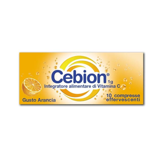 Cebion Vitamina C Naranja – 10 comprimidos efervescentes