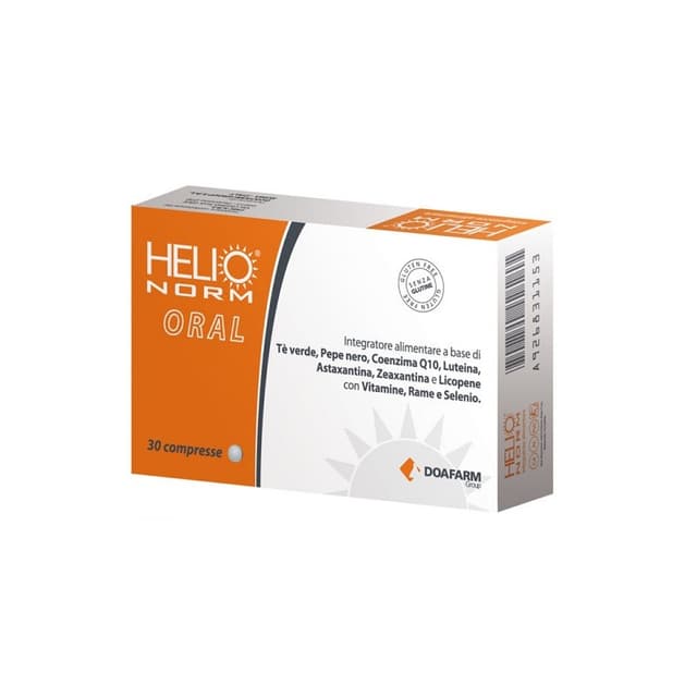 Helionorm Oral – Luteína + Astaxantina – 30 comprimidos