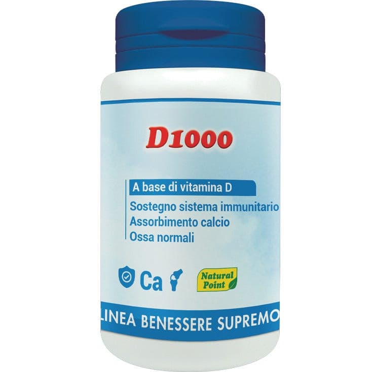Natural Point D1000 Vitamina D3 – 70 cápsulas