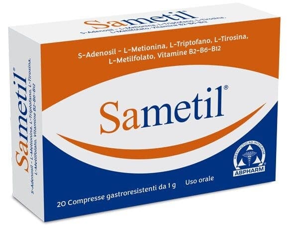 SAMe (S-Adenosilmetionina) – 20 comprimidos | Sametil