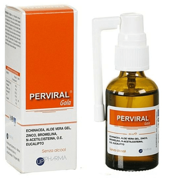 Equinácea + Zinc – 30 ml Garganta | Perviral Garganta Spray Oral