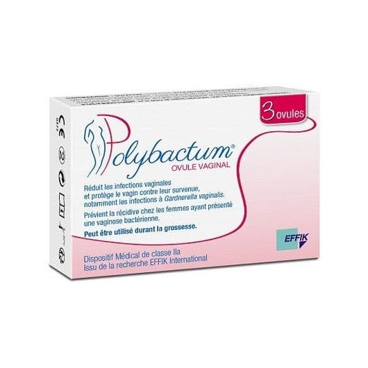 Polybactum Óvulos Vaginales – 3 óvulos para uso vaginal