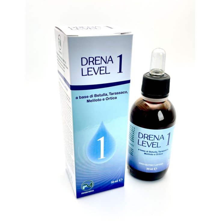 Drena Level 1 – Gotas 50 g · Abedul + Hierro