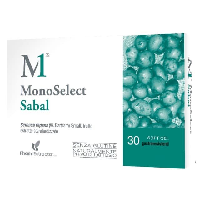 Monoselect Sabal – 30 cápsulas con extracto de palma de sierra