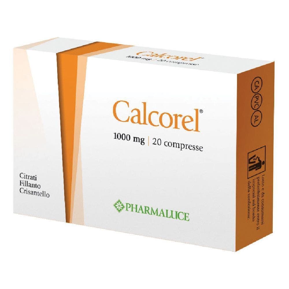 Calcorel Magnesio + Potasio – 20 comprimidos de 1 g