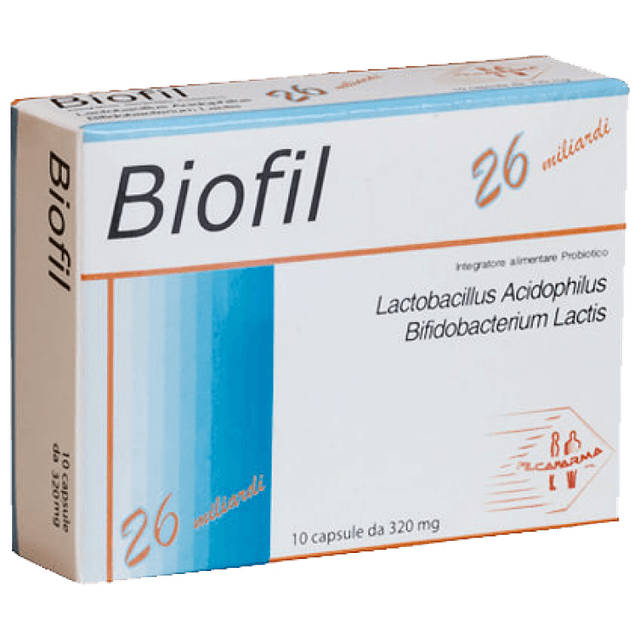 Biofil Integ Probióticos con bacterias lácticas – 10 cápsulas